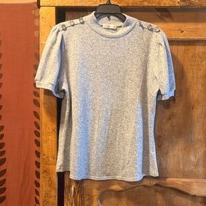 Madison Heather Gray Knit Sweater